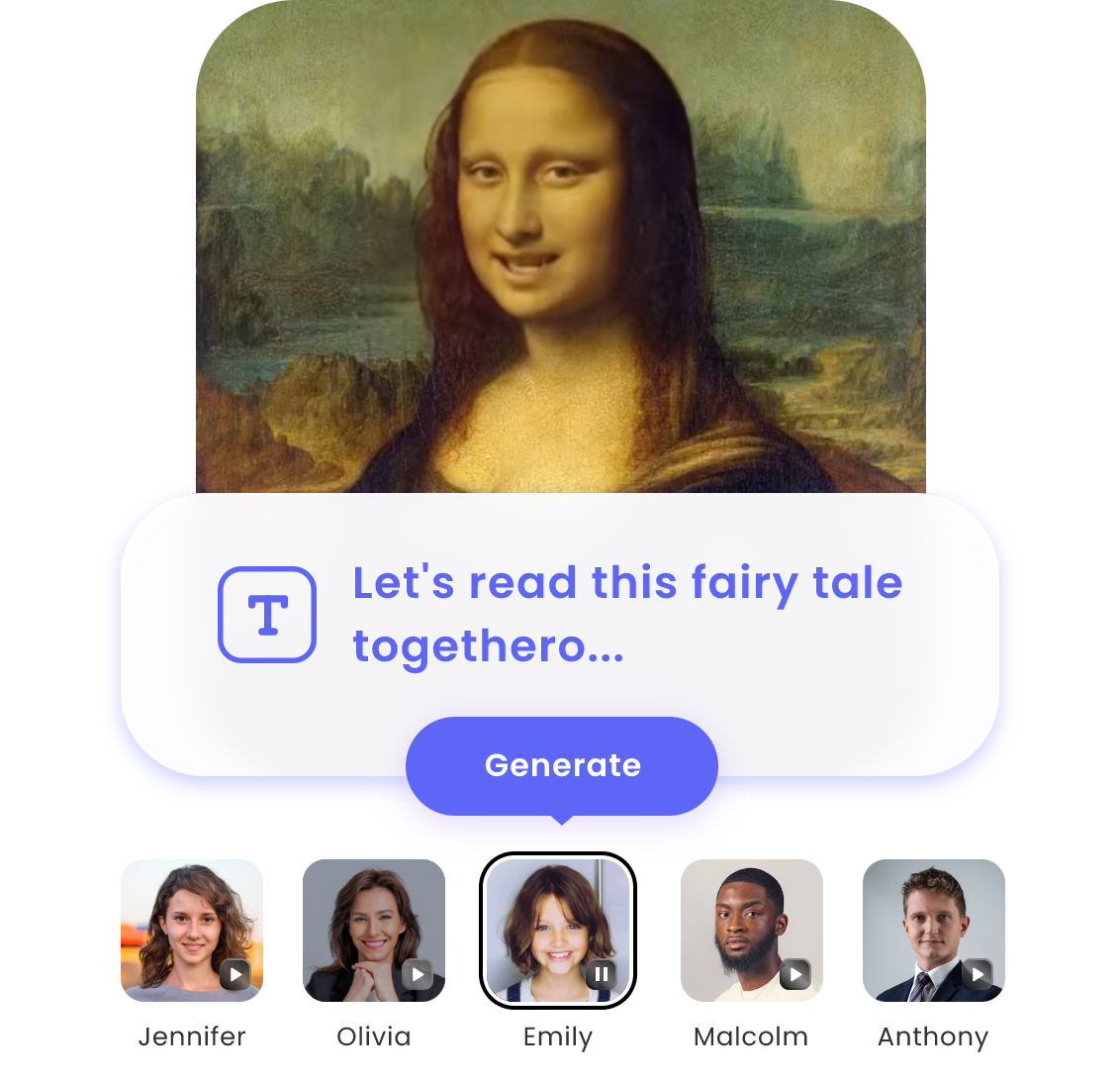 use text to speech to generate voice over from text and choose a voice style
