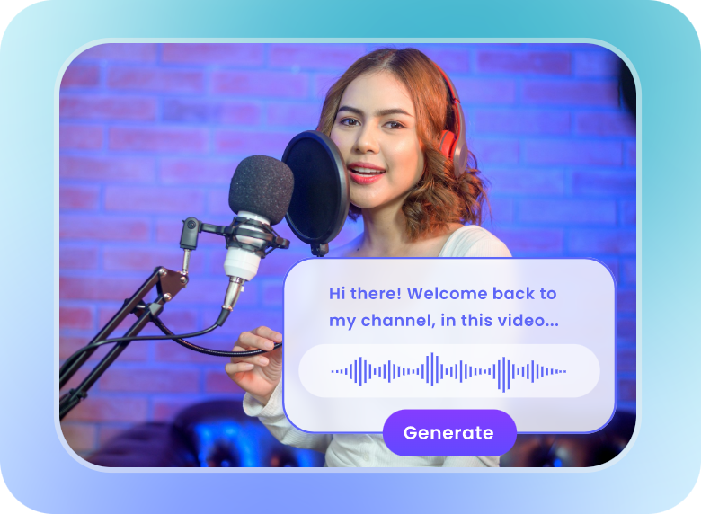 add voice over to the girl's video