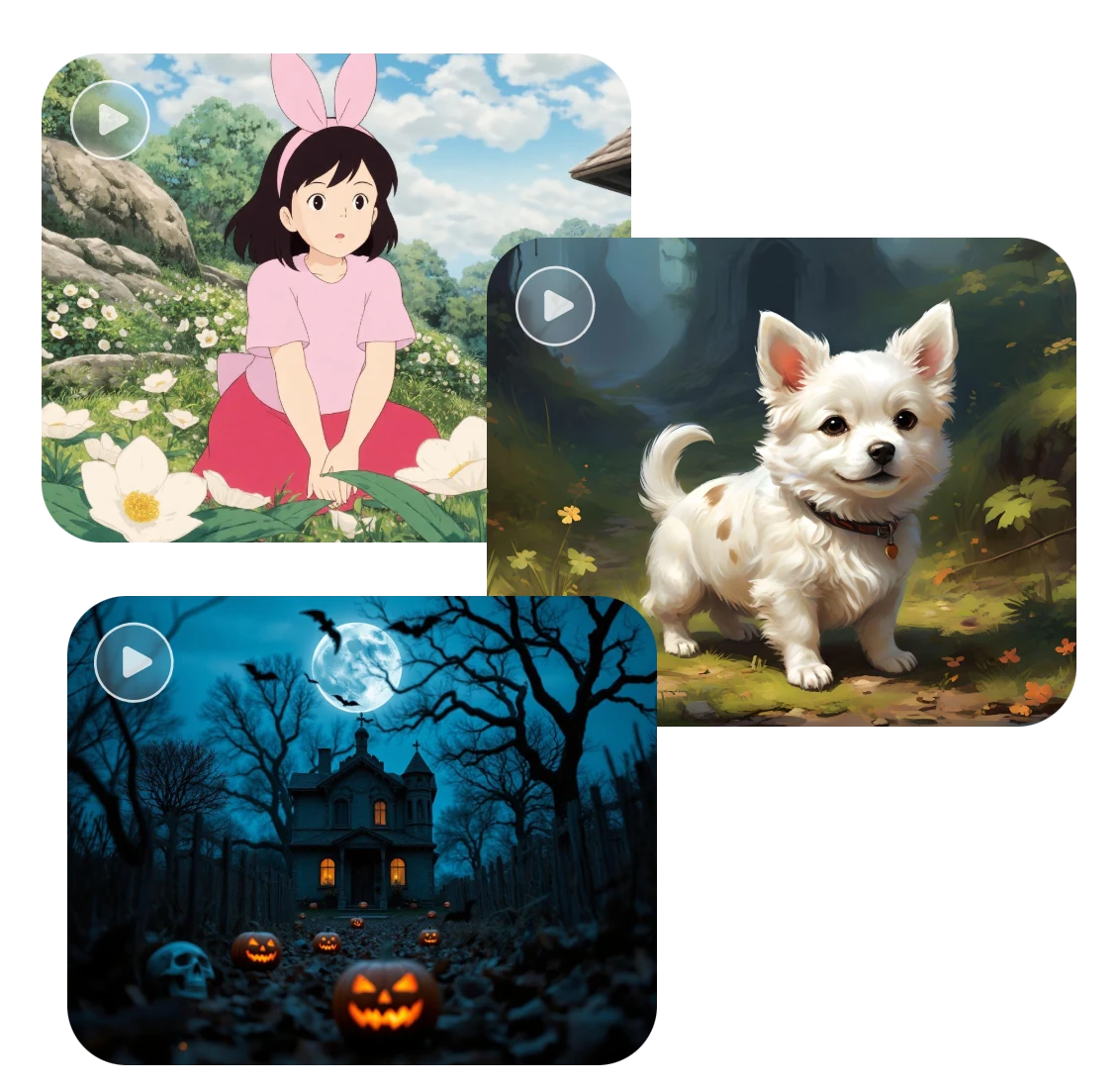 generate video with specfic styles you want from text with faceless video generator