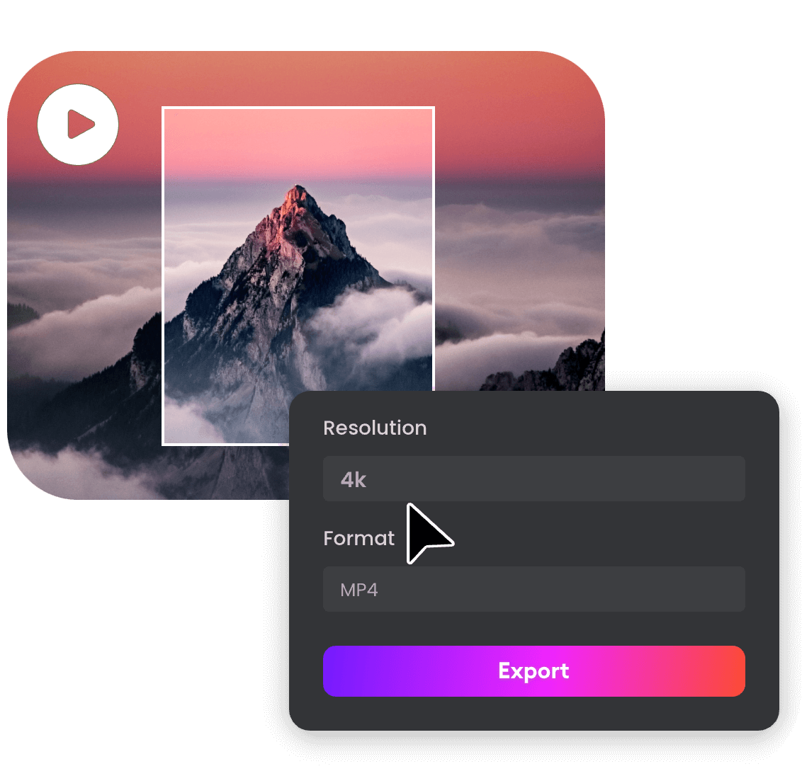 resize a video without losing quality using Clipfly's video resizer