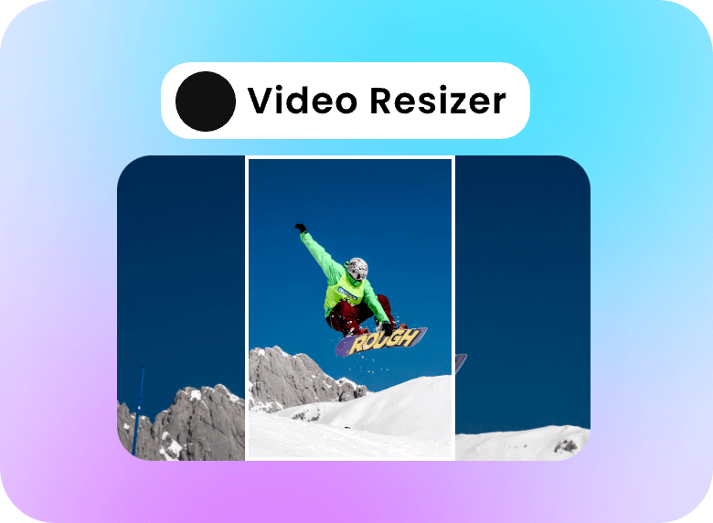 resize a video from landscape to portrait